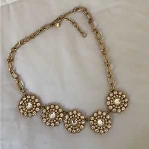 J. Crew layered circle necklace